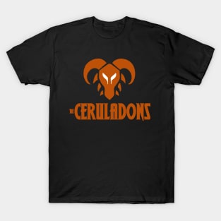 The Ceruladons Mask of the Ceebah Nahala - Orange T-Shirt